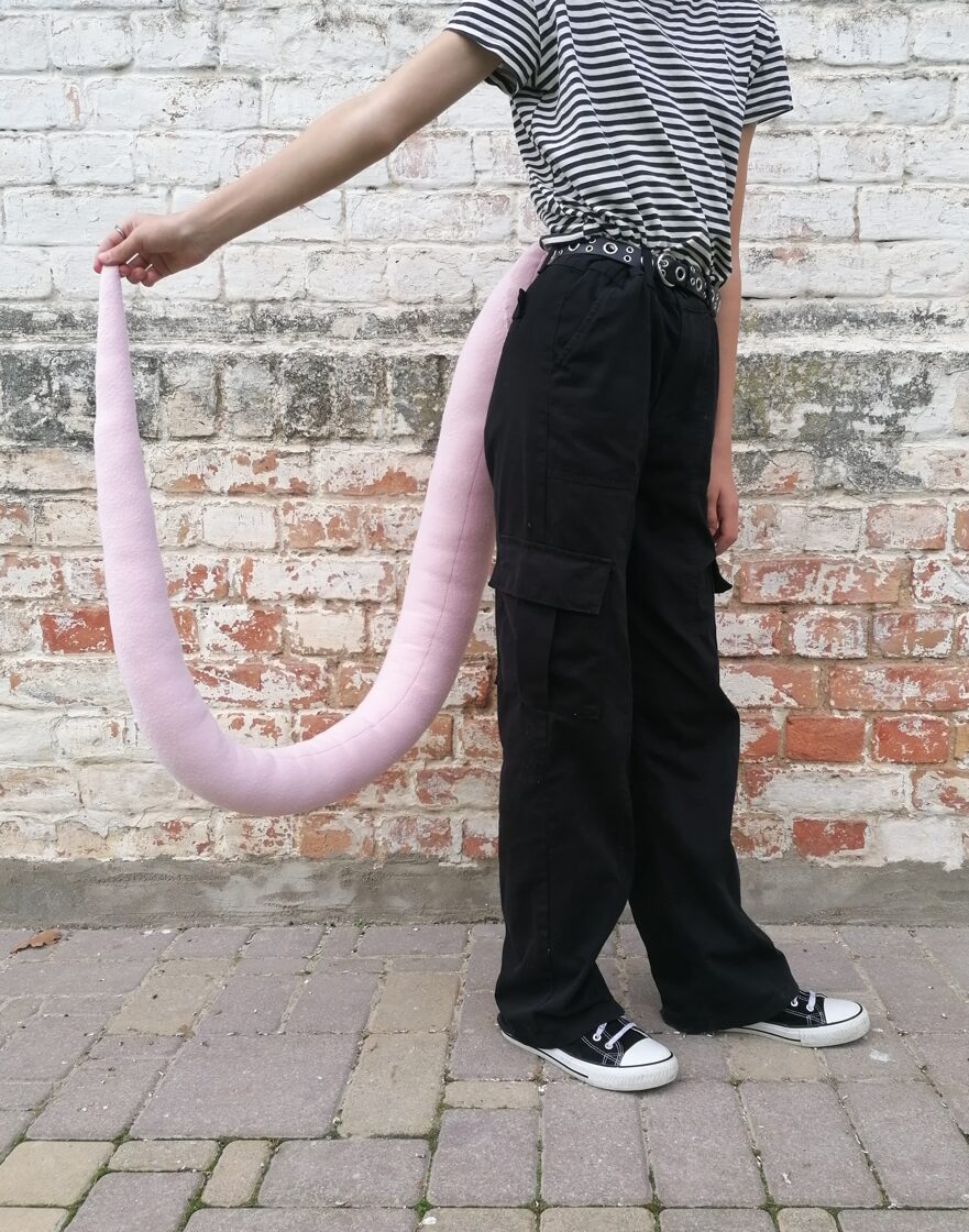 Rat Tail. Fursuit Tail. Pink Tail. - Tails. Therian Tails. - shop